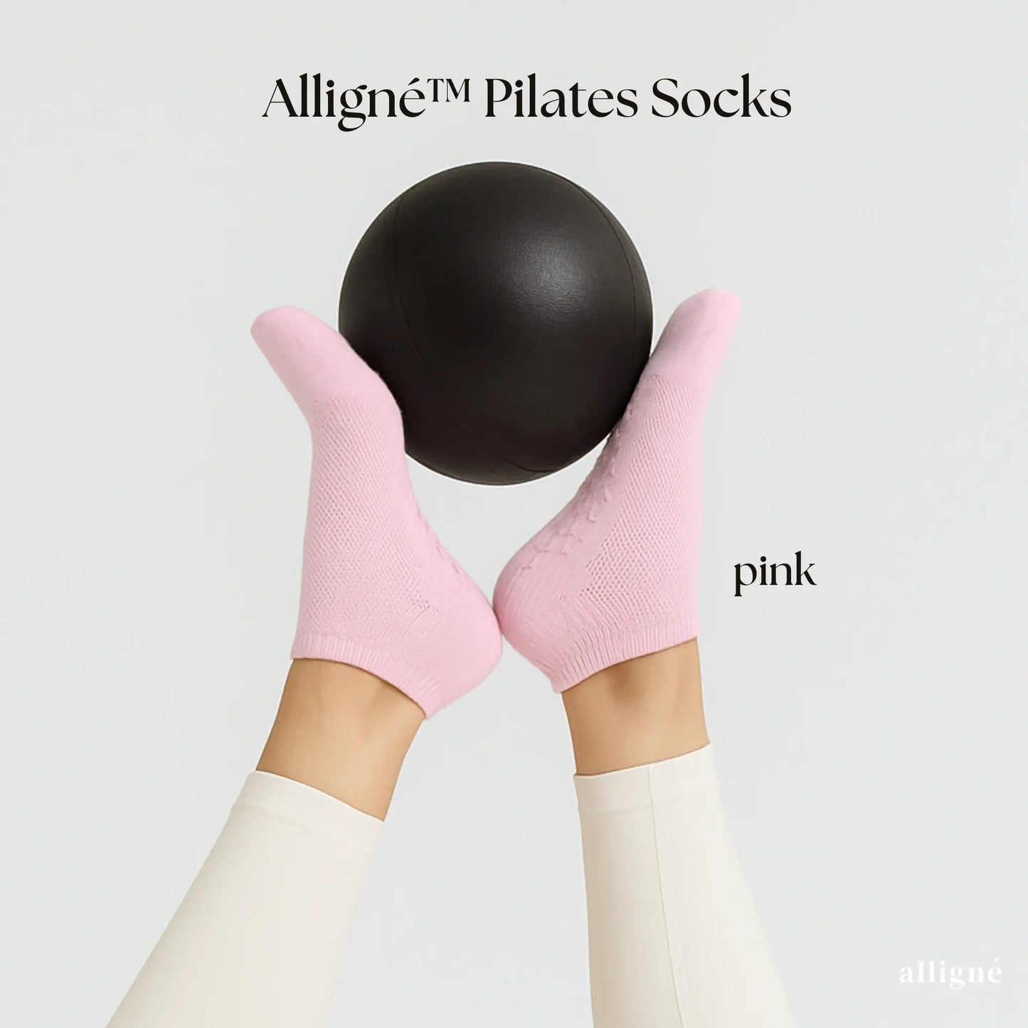 Non-Slip Grip Socks for Pilates